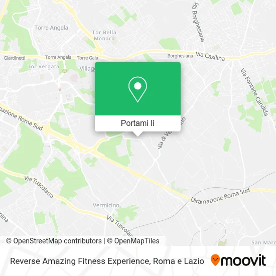Mappa Reverse Amazing Fitness Experience
