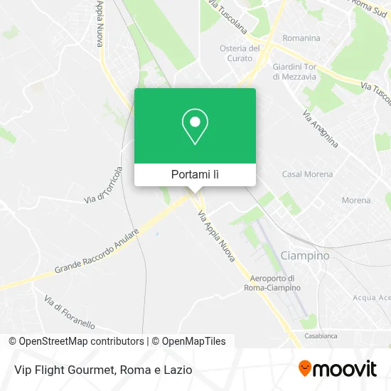 Mappa Vip Flight Gourmet