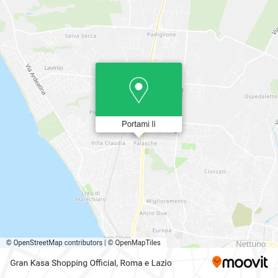 Mappa Gran Kasa Shopping Official