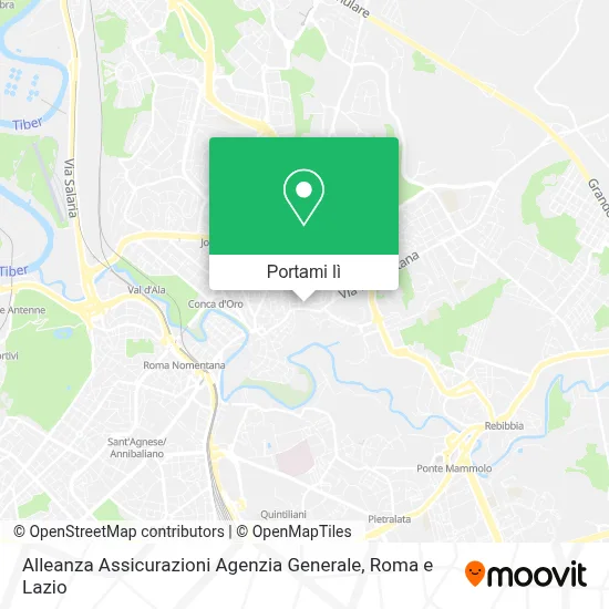 Mappa Alleanza Assicurazioni Agenzia Generale
