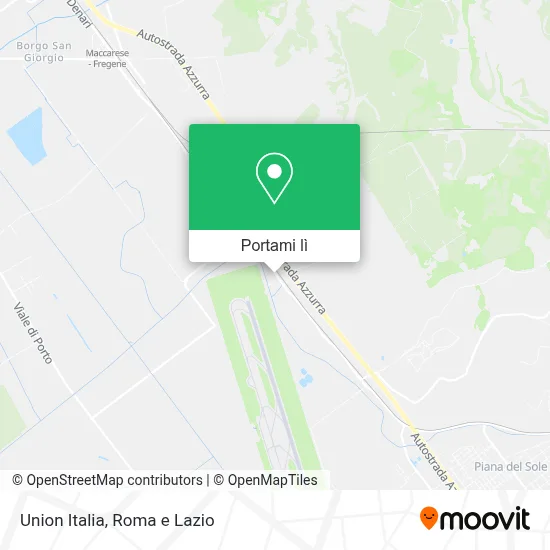 Mappa Union Italia