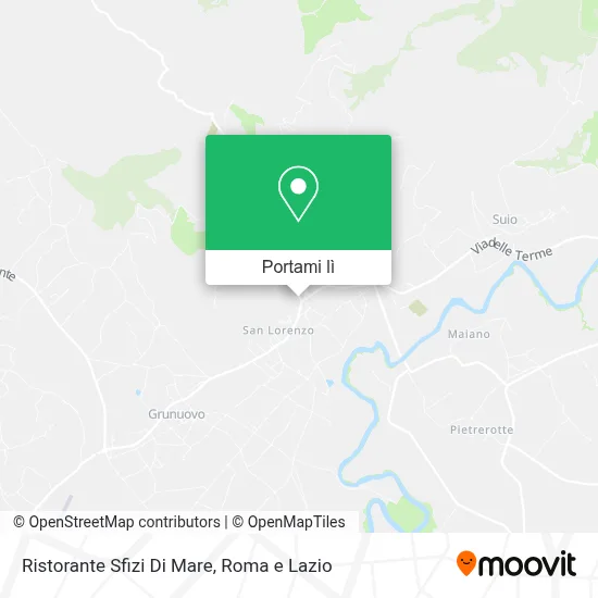 Mappa Ristorante Sfizi Di Mare
