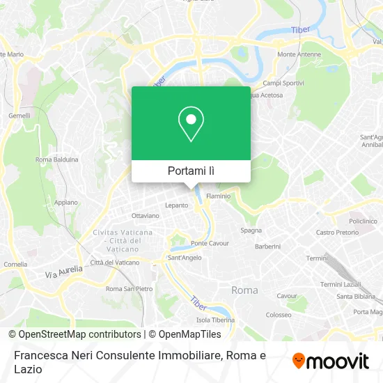 Mappa Francesca Neri  Consulente Immobiliare