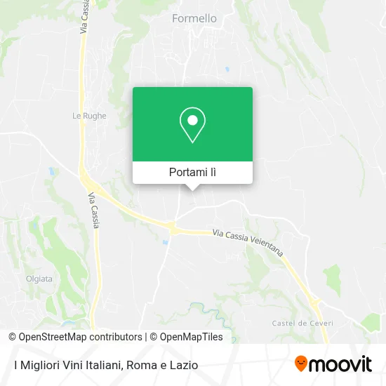 Mappa I Migliori Vini Italiani