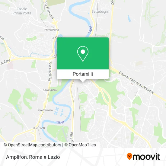 Mappa Amplifon
