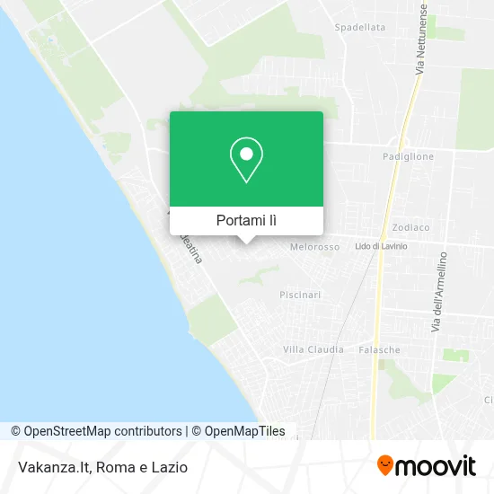 Mappa Vakanza.It