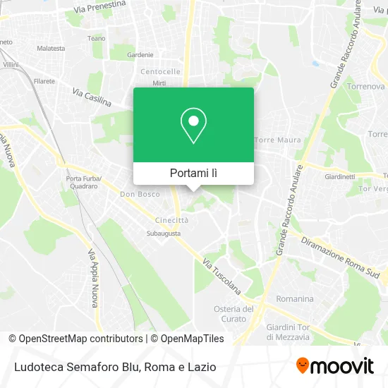 Mappa Ludoteca Semaforo Blu
