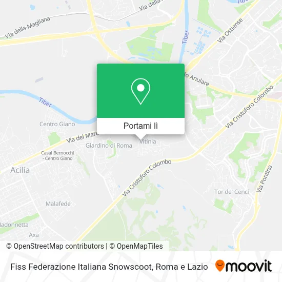 Mappa Fiss Federazione Italiana Snowscoot