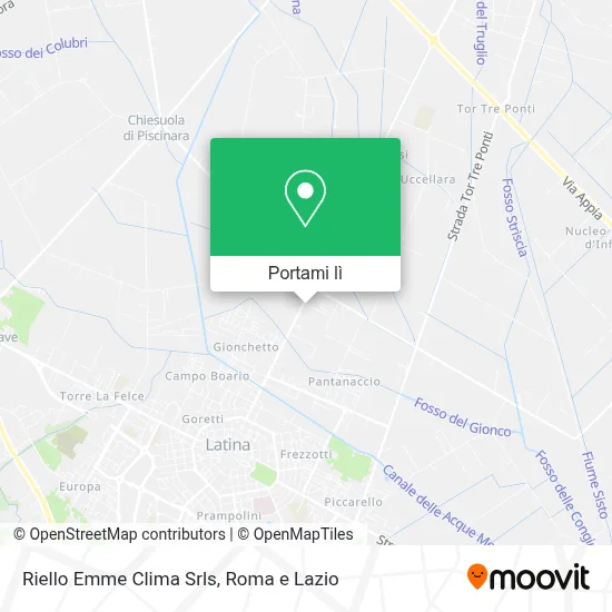 Mappa Riello Emme Clima Srls