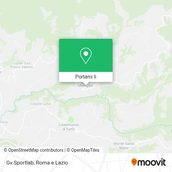 Mappa Gv.Sportlab