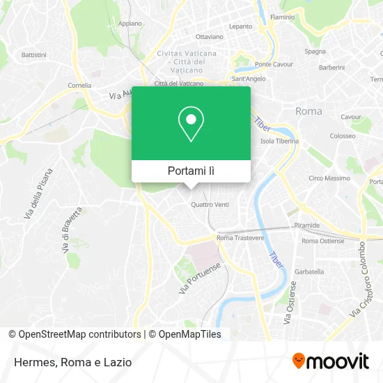 Mappa Hermes