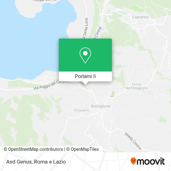 Mappa Asd Genus