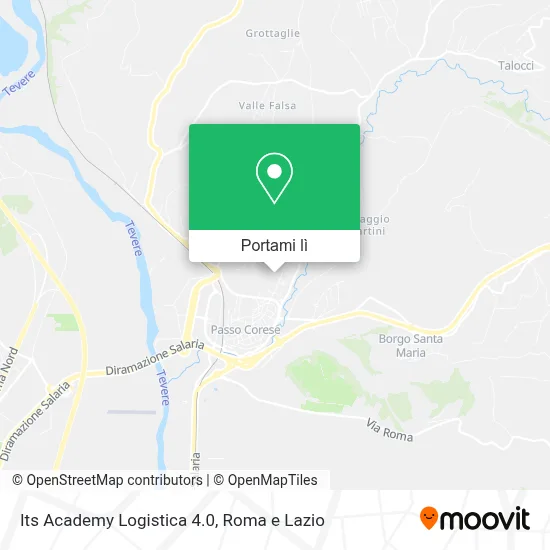 Mappa Its Academy Logistica 4.0