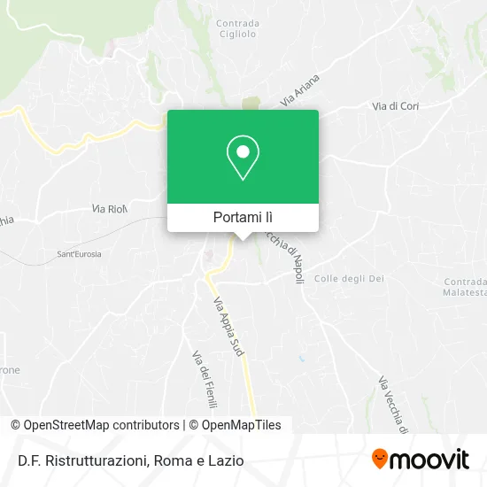Mappa D.F. Ristrutturazioni