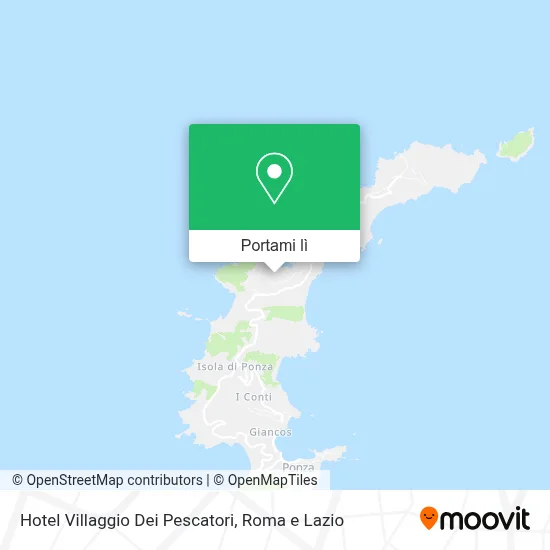 Mappa Hotel Villaggio Dei Pescatori