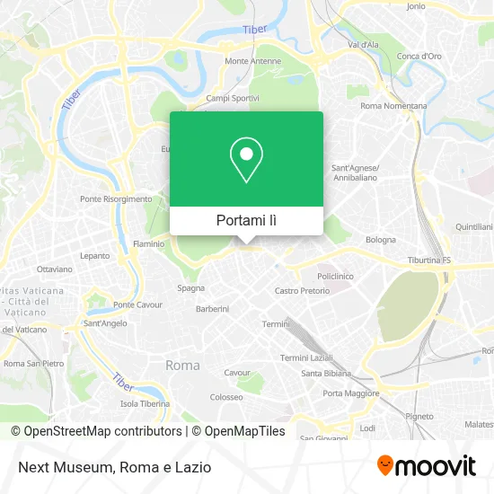 Mappa Next Museum