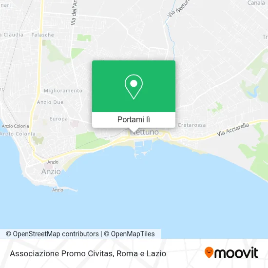 Mappa Associazione Promo Civitas