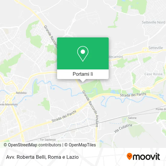 Mappa Avv. Roberta Belli