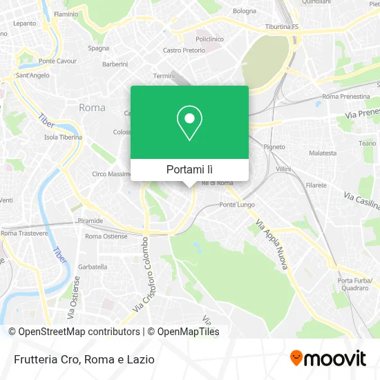 Mappa Frutteria Cro