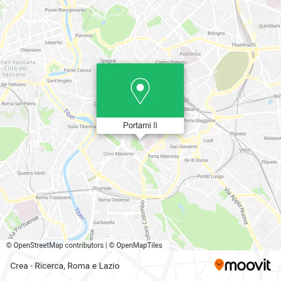 Mappa Crea - Ricerca