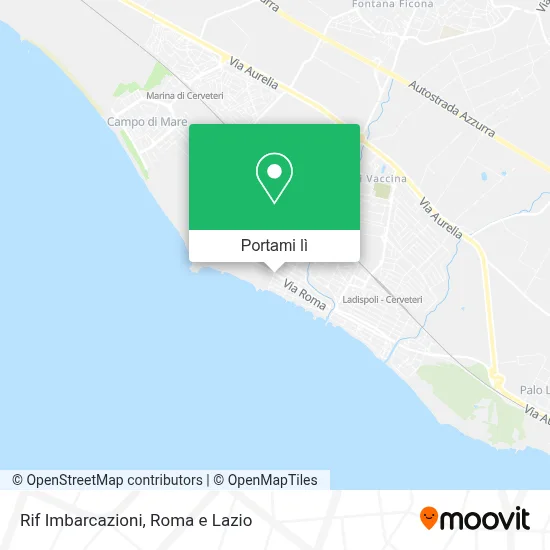 Mappa Rif Imbarcazioni