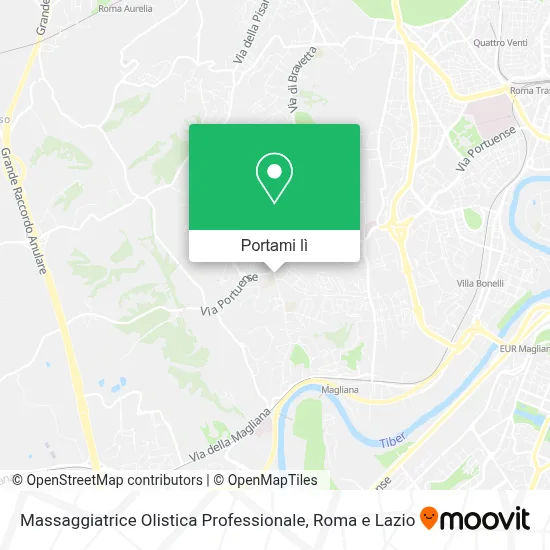 Mappa Massaggiatrice Olistica Professionale