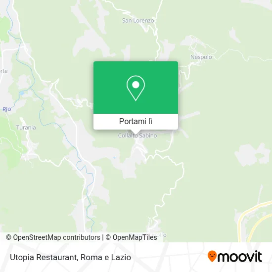 Mappa Utopia Restaurant
