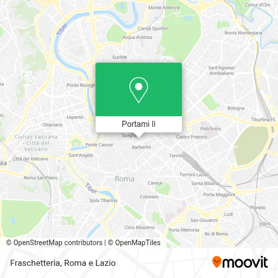 Mappa Fraschetteria
