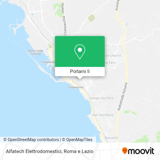 Mappa Alfatech Elettrodomestici