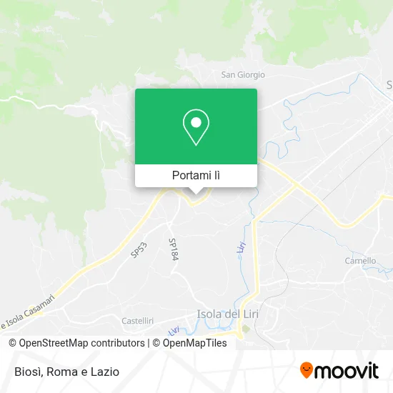 Mappa Biosì