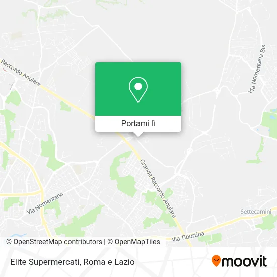 Mappa Elite Supermercati