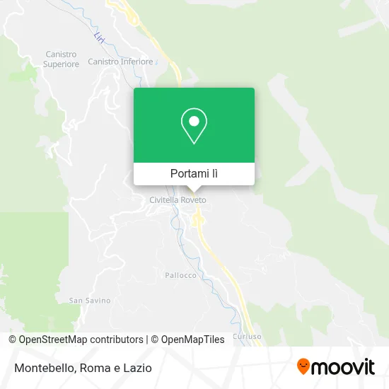 Mappa Montebello