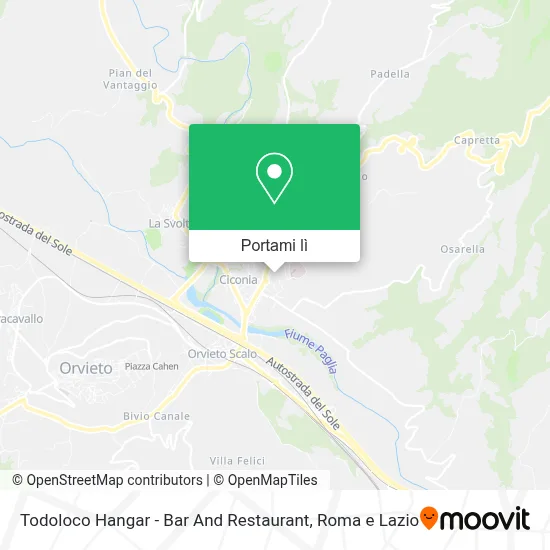 Mappa Todoloco Hangar - Bar And Restaurant