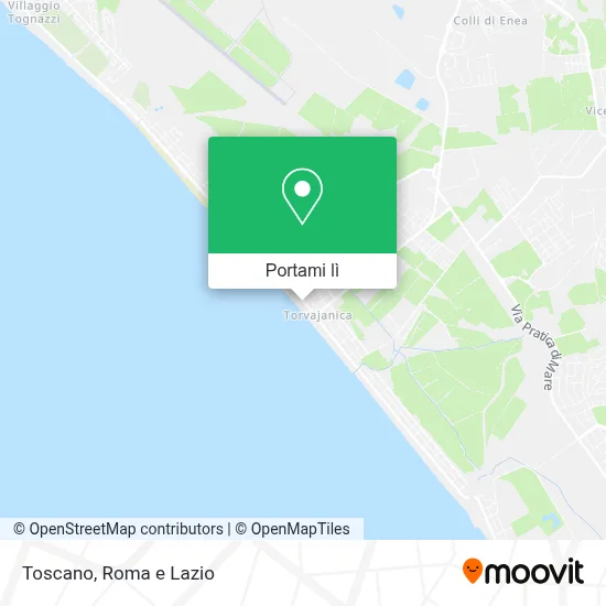 Mappa Toscano
