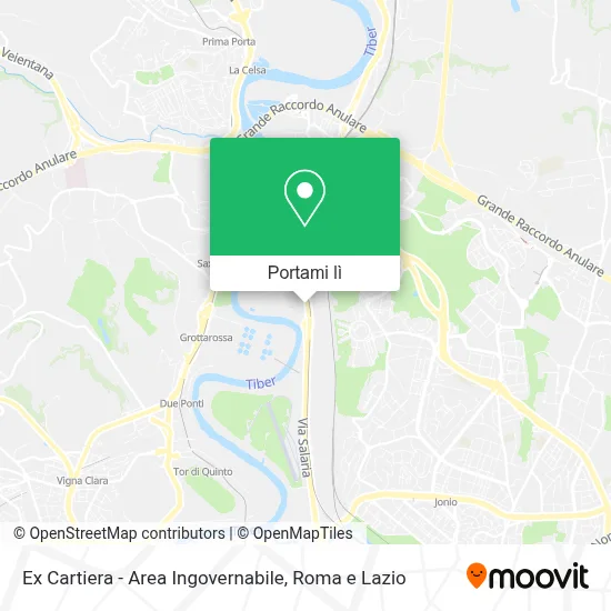 Mappa Ex Cartiera - Area Ingovernabile