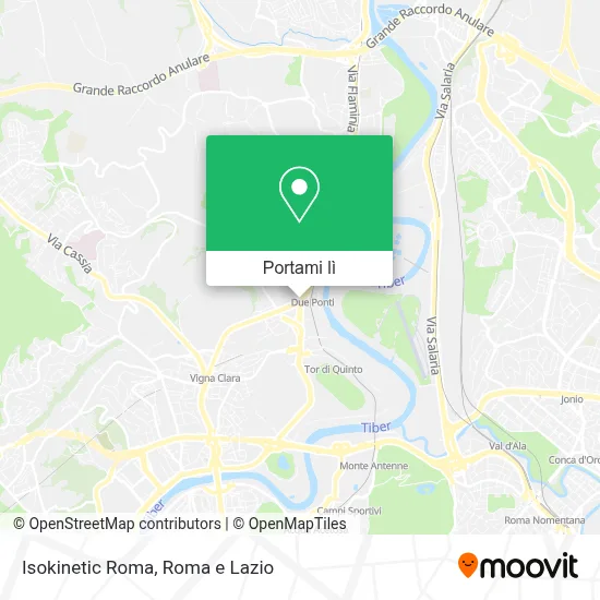 Mappa Isokinetic Roma