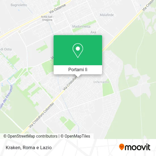 Mappa Kraken