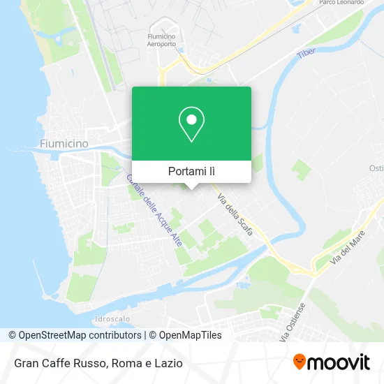 Mappa Gran Caffe Russo