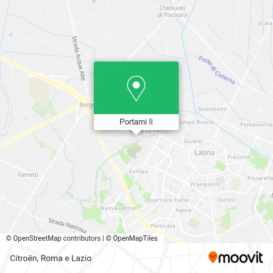 Mappa Citroën