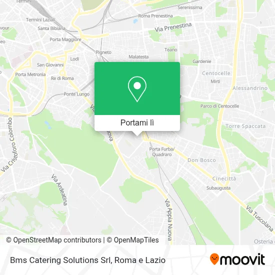 Mappa Bms Catering Solutions Srl