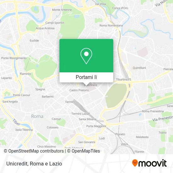 Mappa Unicredit