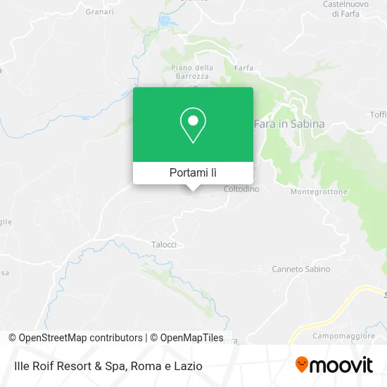 Mappa Ille Roif Resort & Spa