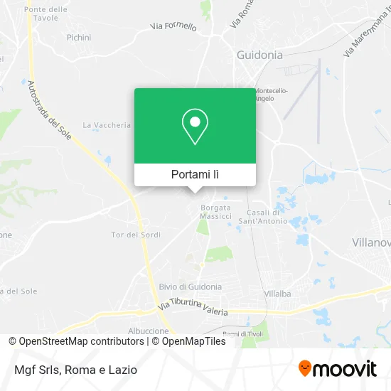 Mappa Mgf Srls