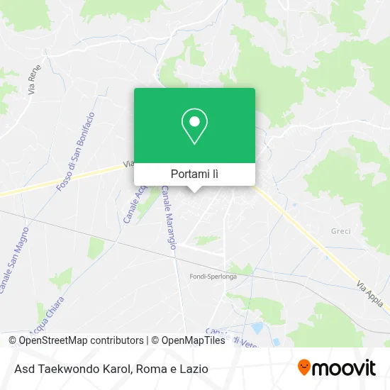 Mappa Asd Taekwondo Karol