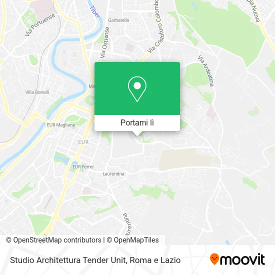 Mappa Studio Architettura Tender Unit