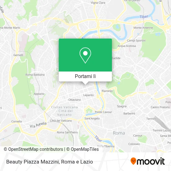 Mappa Beauty Piazza Mazzini