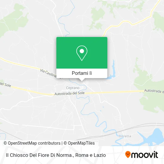 Mappa Il Chiosco Del Fiore Di Norma.