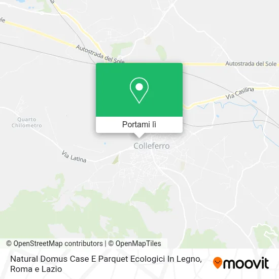 Mappa Natural Domus Case E Parquet Ecologici In Legno