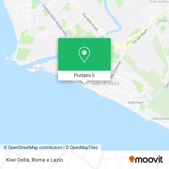 Mappa Kiwi Ostia