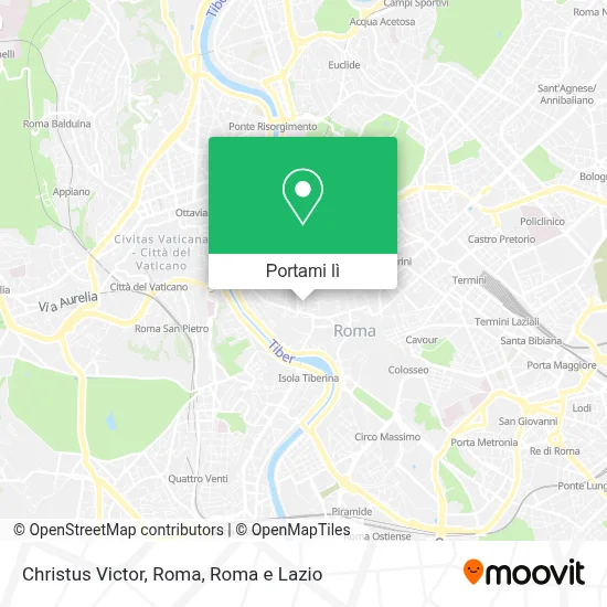 Mappa Christus Victor, Roma